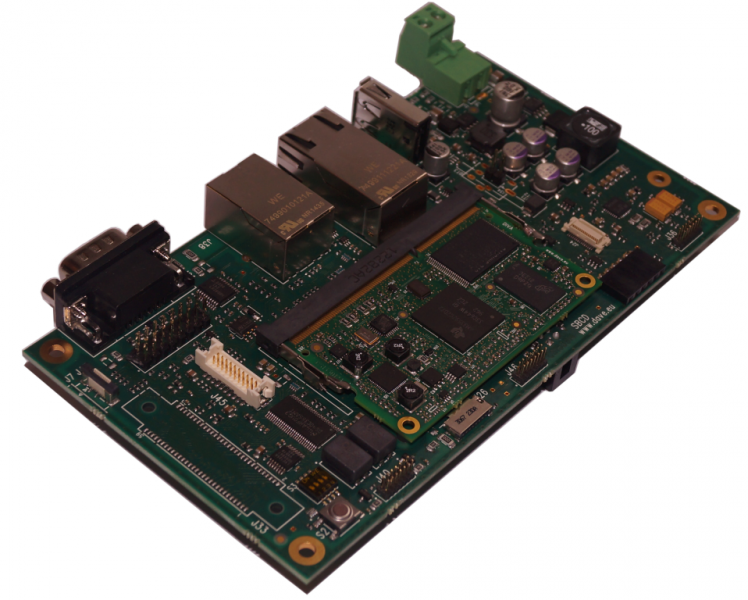 【SBC DIVA】All-in-one Embedded Single Board Computer（based on Texas Instruments AM335x） 製品画像