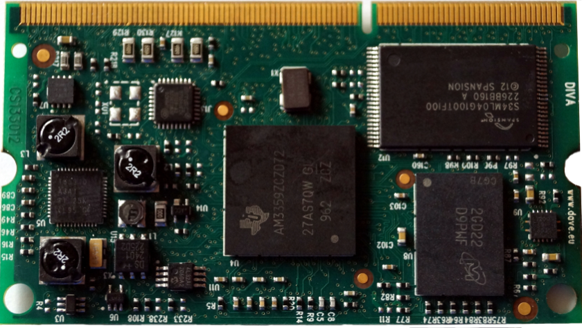 【DIVA】Texas Instruments AM335x CPU module