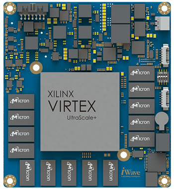 Virtex UltraScale+ FPGA SOM iW-RainboW-G52M® 製品画像