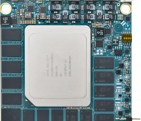 Agilex 7 SoC FPGA SOM iW-RainboW-G43M®