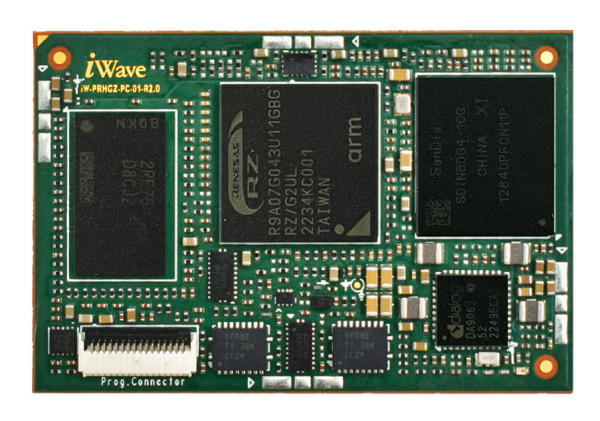 Renesas RZ/G2UL or RZ/A3UL or RZ/Five based OSM-MF LGA Module iW-RainboW-G53M 製品画像