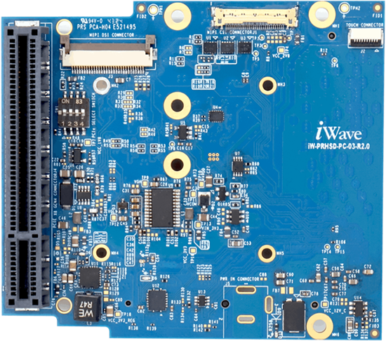 PCIe Gen4 x8 FMC Module 製品画像