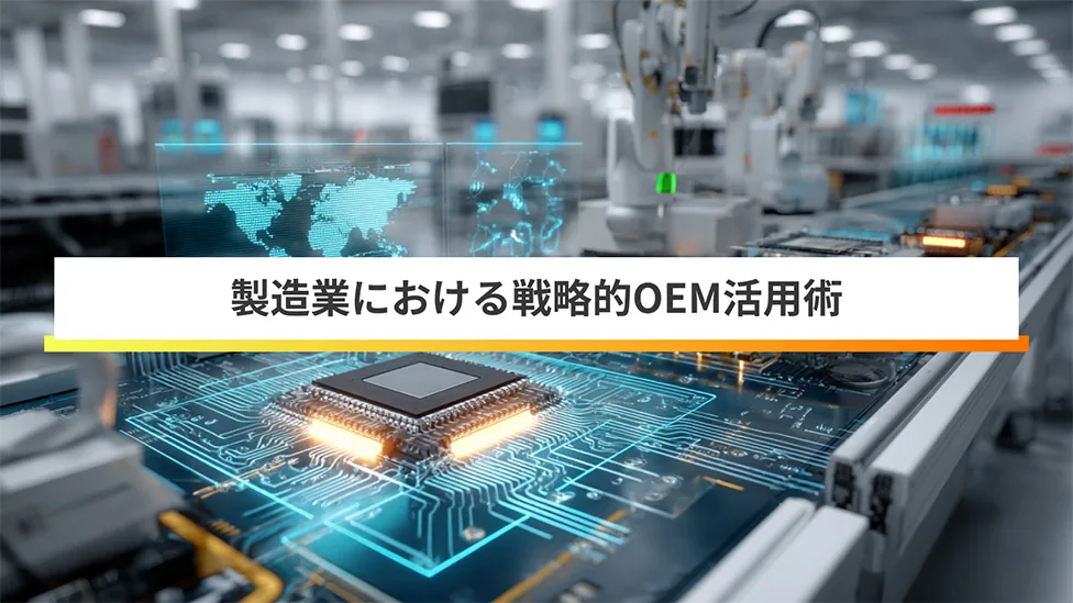 製造業OEMを徹底解説:事業成長を加速する戦略的活用術