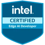 Intel® Certified Edge AI Developer バッジ