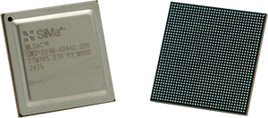 Modalix SoC（BGAパッケージ）の製品写真