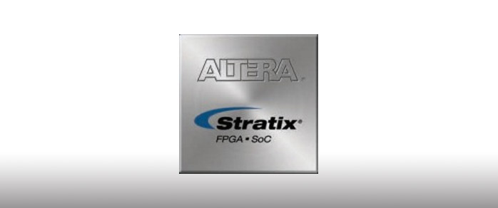 Altera Stratix FPGA のチップ写真