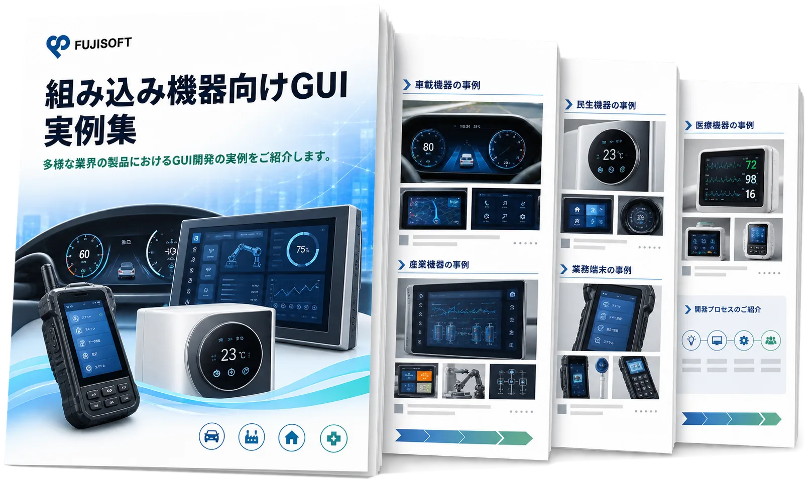 組み込み機器向けGUI 実例集