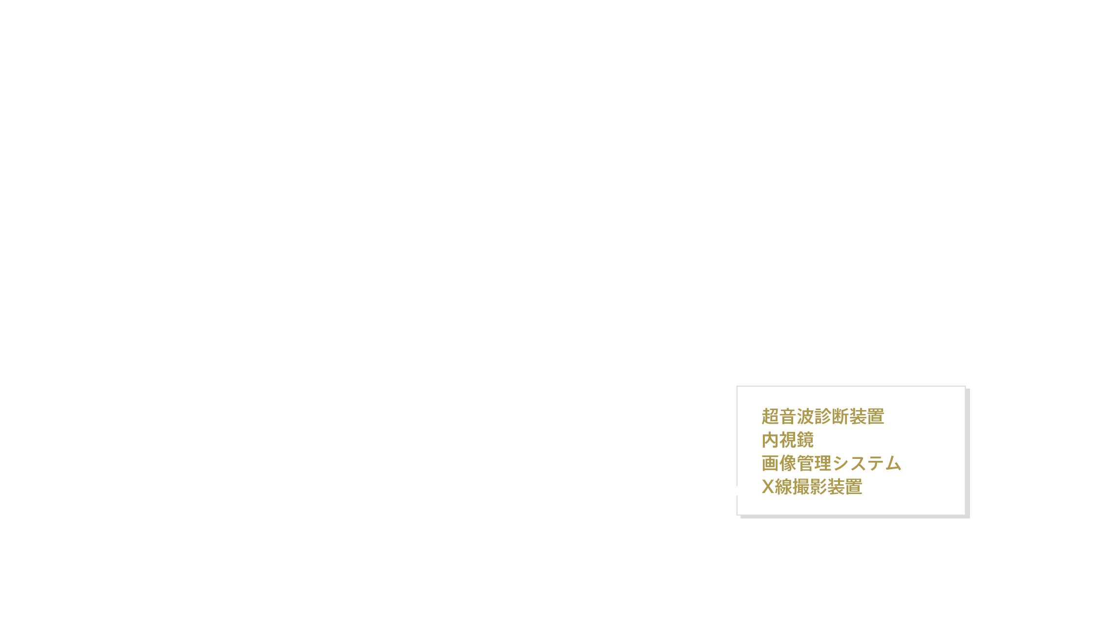 超音波診断装置・内視鏡・画像管理システム・メディカルレコーダー・X線撮影装置