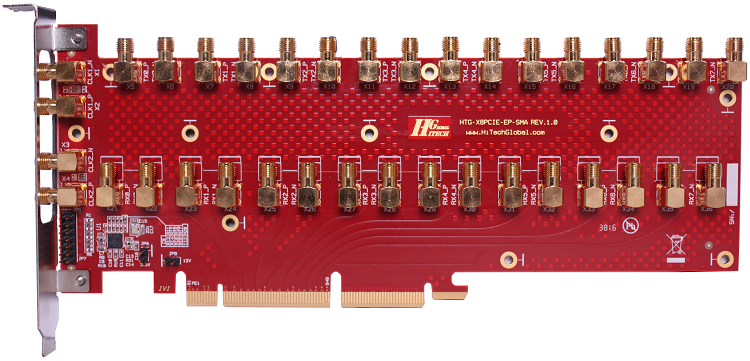 HTG-X8-PCIE-EP-SMA