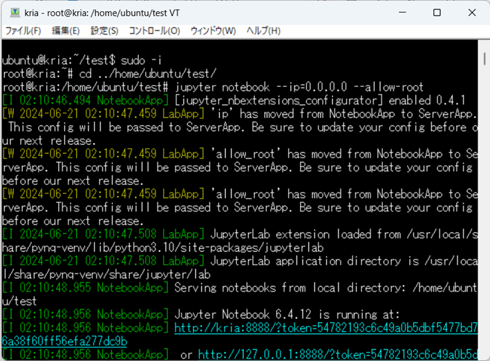 Jupyter notebook